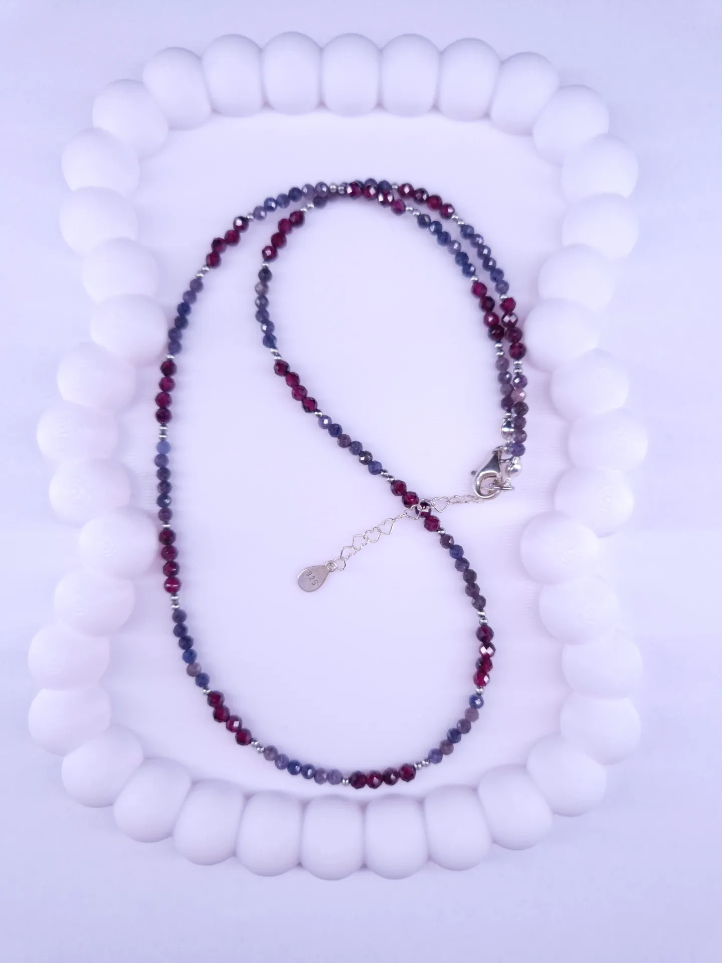 Naszyjnik „Szafirowa Noc”